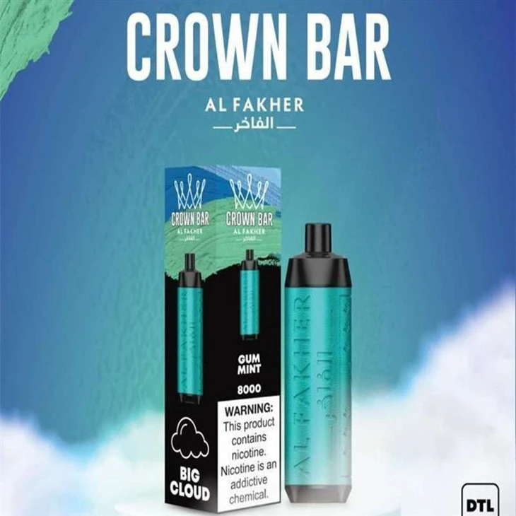 AL FAKHER CROWN BAR 8000 puffs AL FAKHER CROWN BAR 8000 puffs