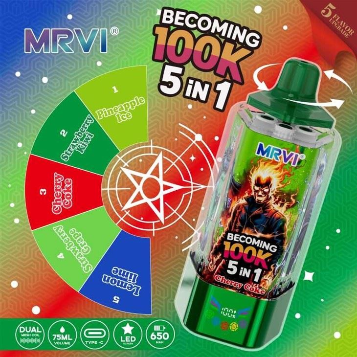 MRVI BECOMING 100K PUFFS high quality MRVI BECOMING 100K PUFFS high quality