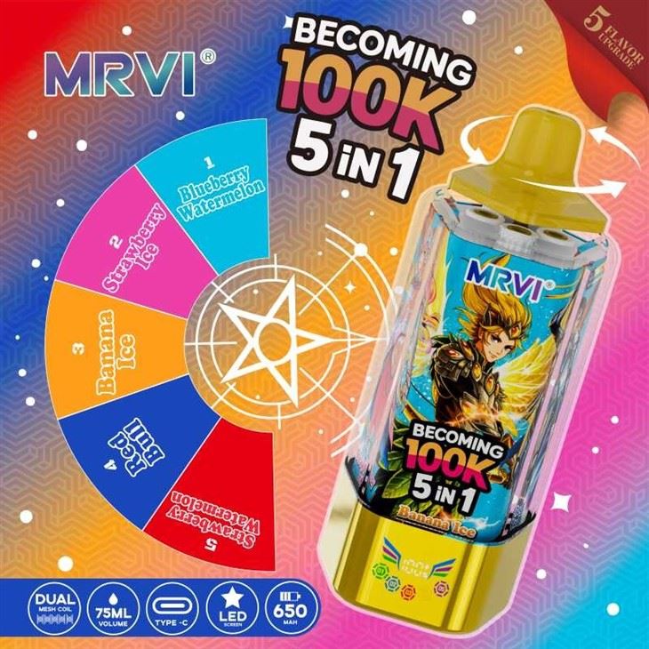 MRVI BECOMING 100K PUFFS best MRVI BECOMING 100K PUFFS best
