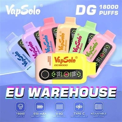 Miért vált a Vapsolo DG 18000 puffok a vape rajongók számára előnyben részesí...