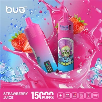 Bug Tornado 15000, élvezze ugyanolyan minőséget, mint a Fumot Randm Tornado 1...