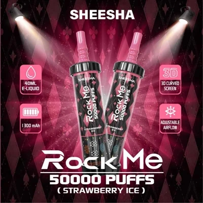 A RockMe SHISHA 50000 VAPE -Mélységelemzés: Amikor az eldobható e-cigaretta v...