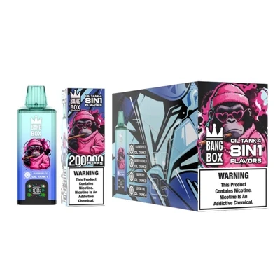 BANG BOX 200K eldobható vape – az előnyben részesített választás nagy kapacit...