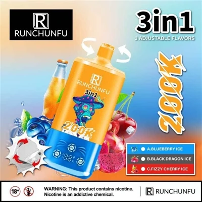 Runchunfu 200K Puffs: Új felfedezés az eldobható e-cigareták szerkezetében és...
