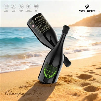 SOLARIS Champagne 30000 Puffs 30K E-cigaretta: Amikor a nagy szippantások szá...