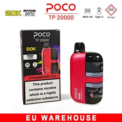 POCO 20000: Egy eldobható e{1}}cigaretta, amely egyensúlyt teremt a tartósság...