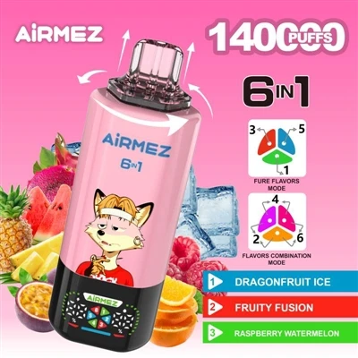 Airmez Fox 140000: Az eldobható vape új korszaka
