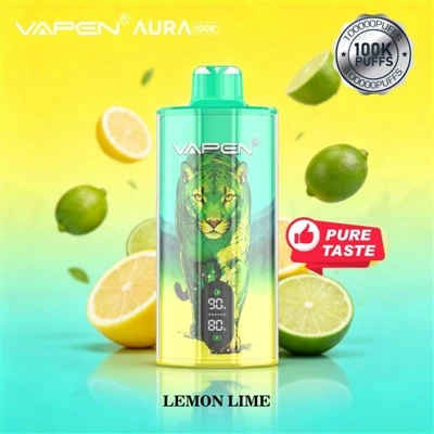 VAPEN AURA 100K PUFFS – A végső,{1}}hosszú ideig tartó gőzölő eszköz fiatal v...