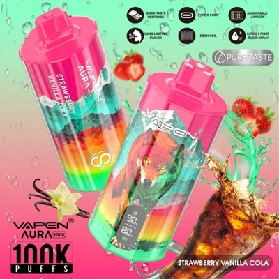 VAPEN AURA 100K PUFFS – A tökéletes eszköz fiataloknak