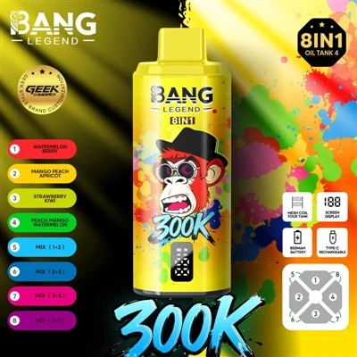 Bang Legend 300K: Az e{1}}cigaretta új korszakának mércéje
