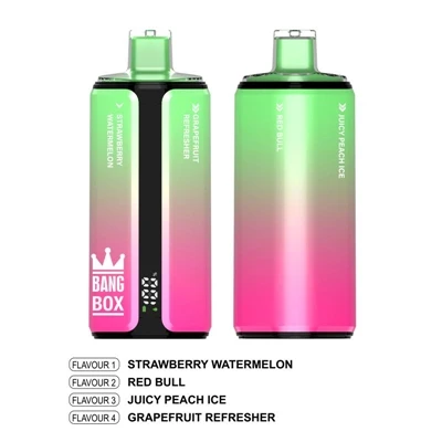 BANG BOX 160000 PUFFS VAPE: igazán kielégítő válasz a gőzölés szerelmeseinek.
