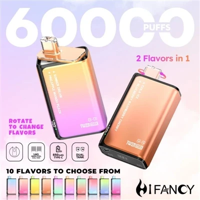 HIFANCY TWINMAX 60K – Élvezze a két ízt, és kóstoljon meg minden falatot