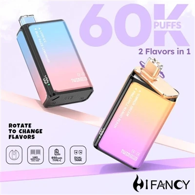 HIFANCY TWINS MAX 60K – Kettős ízrobbanás, az Ön ízlésének kalandja itt kezdődik