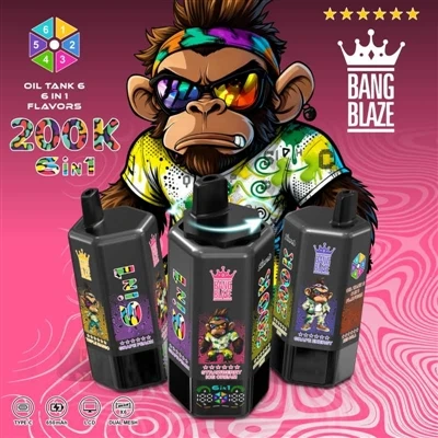 BANG BLAZE 6 hüvelyk1 200K: Egy bot a kézben, hat íz egyben, tudod, mire gond...
