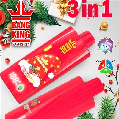 BANG KING Triple 100K: három-csomagos íz, hosszantartó-társ 100 000 falathoz