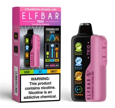 ELFBAR TRIO 40K PUFFS: Újradefiniálja az eldobható vape tartósságát és élvezetét