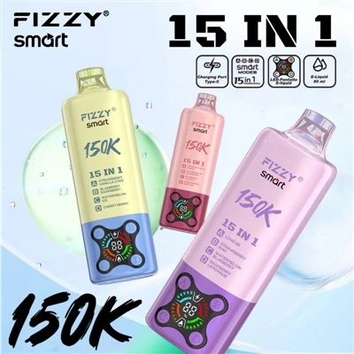 FIZZY SMART 15 IN 1 150K: Egy cigaretta, 15 féle boldogság