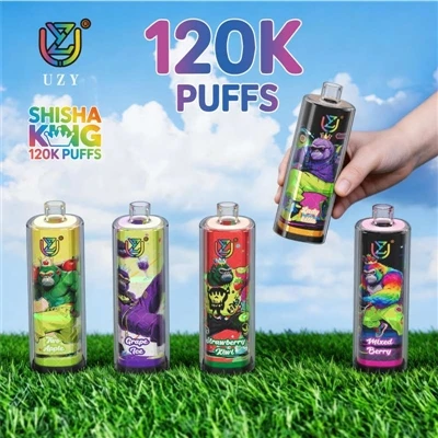 UZY SHISHA HOOKAH KING 120K: Amikor az e{1}}cigaretta „hosszú-társává válik”