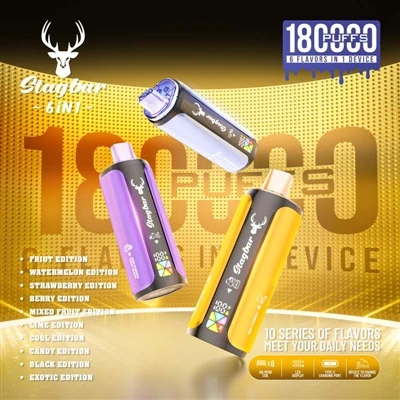 Stag Bar 6 in1 180K: One Device, Six Lifestyles