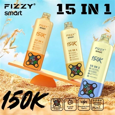 FIZZY SMART 15 IN 1 150K: több, mint többféle íz, megszünteti az „unalmat”