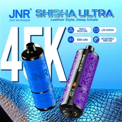JNR SHISHA ULTRA 45000: A csúcsminőségű{1}}eldobható vape-ok belépnek a „prém...