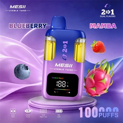 MESII VISIBLE TWINS 100K: Az eldobható e{1}}cigaretták végre kezdenek „szórak...