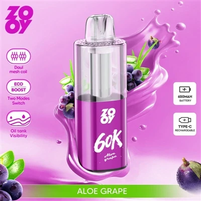 ZOOY Fizzy 60K: A High{1}}Puff Vapes belép a „kitartás korszakába”