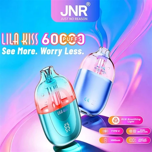 JNR Lira Kiss 60 000 szívás: új irányok az e-cigarettapiac számára a termékin...
