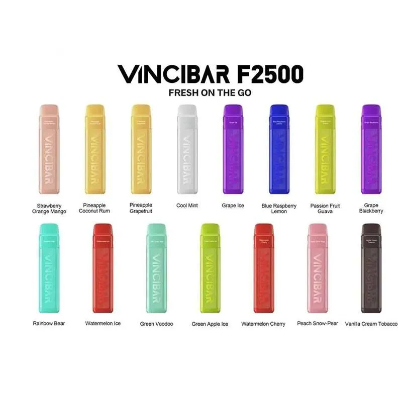 Manufacturer-Vinci-Bar-F2500-Puffs-Vape-and-E-Cigarettes-with-1000-mAh-Battery 1 Manufacturer-Vinci-Bar-F2500-Puffs-Vape-and-E-Cigarettes-with-1000-mAh-Battery 1