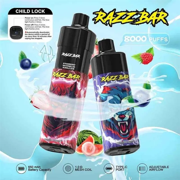 razz bar 8000 puffs vape
